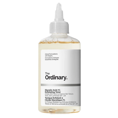 The Ordinary - Glycolic Acid 7% Exfoliating Toner - Tonikas su 7% Glikolio Rūgštimi - 240ml