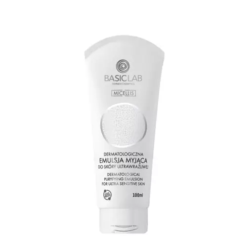 BasicLab - Micellis - Dermatologinė Prausimosi Emulsija Itin Jautriai Odai - 100ml