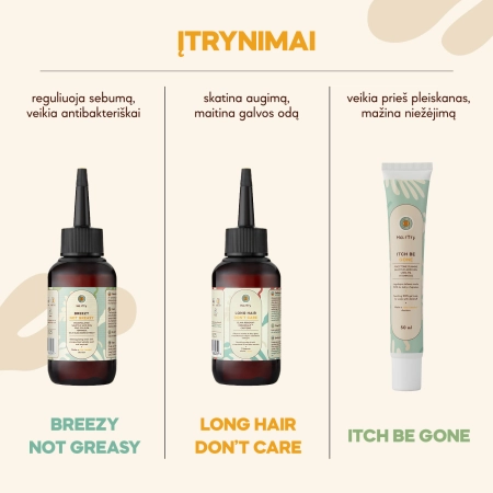 HairTry - Breezy Not Greasy - Galvos Odos Įtrynimas su Kapsuliuota Salicilo Rūgštimi - 100ml