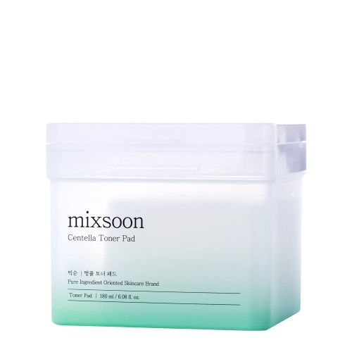 Mixsoon - Centella Toner Pads - Raminančios Veido Pagalvėlės - 120vnt.