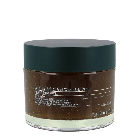 Pyunkang Yul - Calming Relief Gel Wash Off Pack - Raminamoji Gelinė Veido Kaukė - 100g
