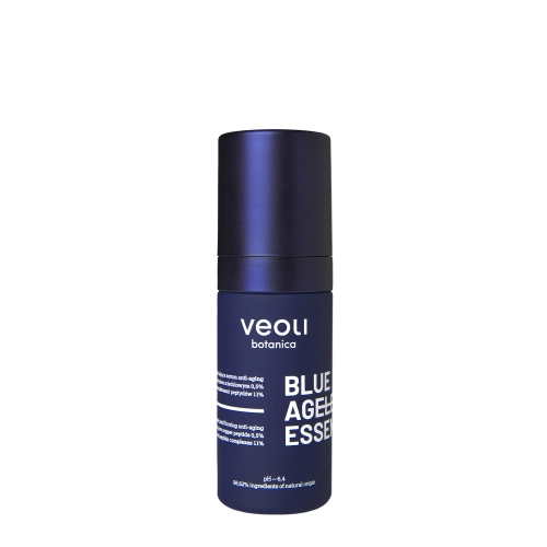 Veoli Botanica - Blue Ageless Essence - Užpildantis ir Stangrinantis Serumas nuo Senėjimo - 30ml