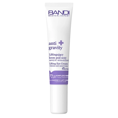 Bandi - Anti Gravity - Liftinguojantis Paakių Kremas - Įtempimas ir Išlyginimas - 14 ml
