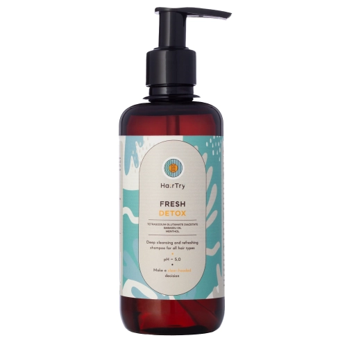 HairTry - Fresh Detox - Detoksikuojantis Šampūnas - 250 ml