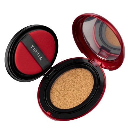 TIRTIR - Mask Fit Red Cushion - Ilgai Išliekantis Makiažo Pagrindas Pagalvėlėje - 24W Soft Beige - 18g