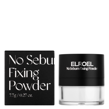 ELROEL - No Sebum Fixing Powder - Matuojanti Biri Pudra - 7,7g