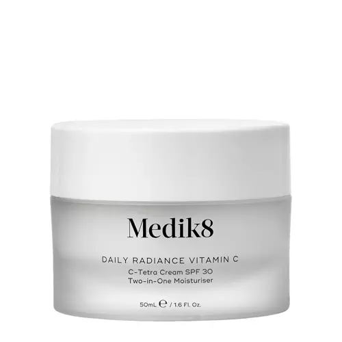Medik8 - Daily Radiance Vitamin C - C-Tetra Cream SPF30 - Drėkinamasis Kremas su Vitaminu C ir Apsauga nuo Saulės - 50ml