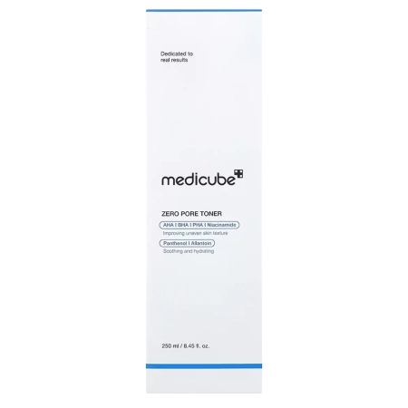 Medicube - Zero Pore Toner - Šveičiamasis Veido Tonikas su Rūgštimis - 250ml