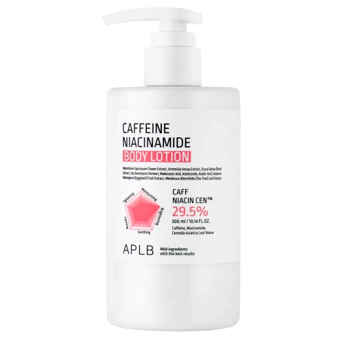 APLB - Caffeine Niacinamide Body Lotion - Stangrinamasis ir Modeliuojantis Kūno Losjonas su Kofeinu ir Niacinamidu - 300ml