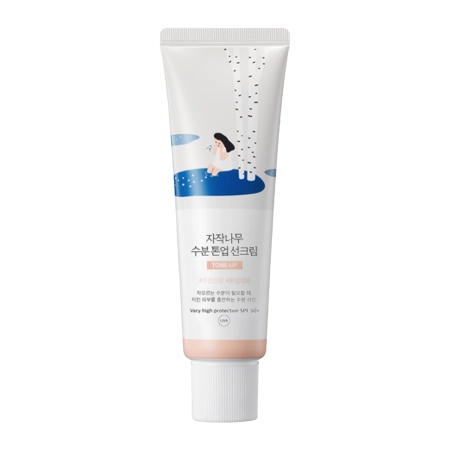 Round Lab - Birch Moisture Tone-Up Sunscreen – Tonuojantis Kremas nuo Saulės – 50 ml