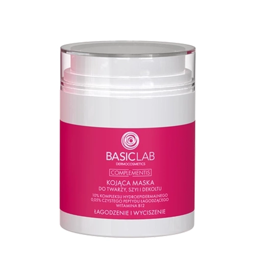 BasicLab - Complementis - Raminanti Veido, Kaklo ir Dekoltė Kaukė - 50ml