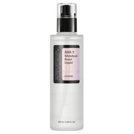 COSRX - AHA 7 Whitehead Power Liquid - Šveičiamasis Skystis su Natūralia AHA Rūgštimi - 100ml