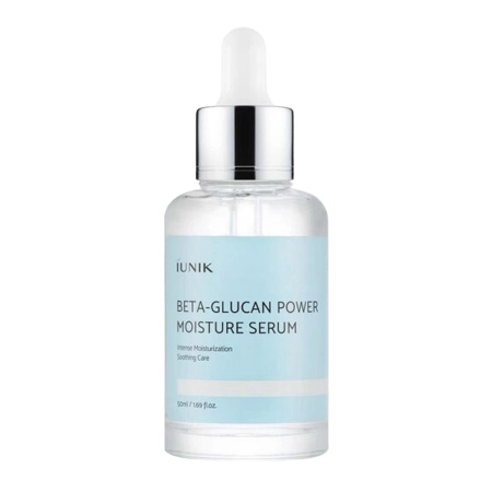 iUNIK - Beta - Glucan Power Moisture Serum - Drėkinamasis raminamasis veido serumas - 50ml