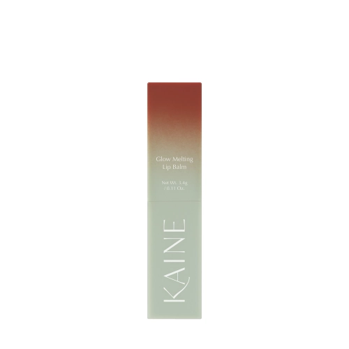 Kaine - Glow Melting Lip Balm – Drėkinamasis Lūpų Balzamas – #Warm Apricot – 3,7 g