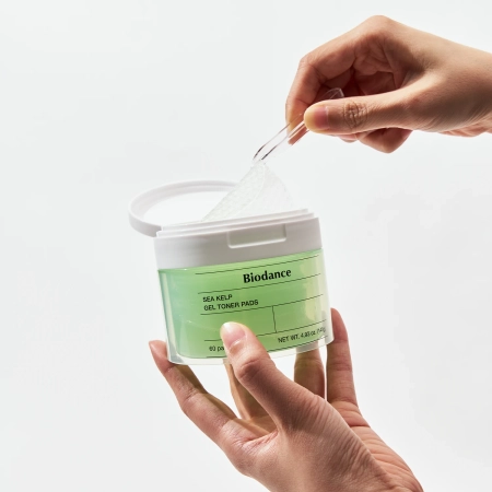 Biodance - Sea Kelp Gel Toner Pad - Raminamieji Veido Diskeliai - 60vnt