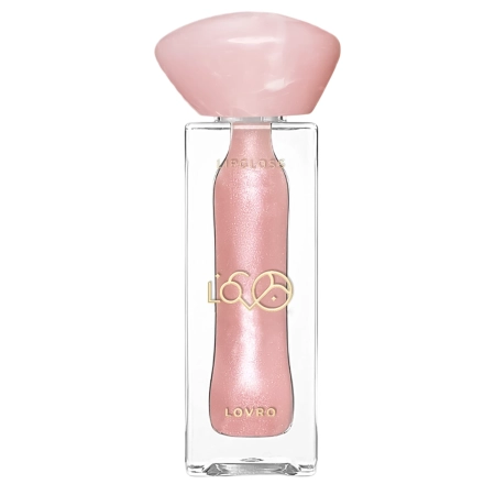 LOVRO - Bloomlight Lipgloss - Lūpų Blizgis Optiškai Didinantis Lūpas su Vėsinančiu Efektu - 03 Pearl Whisper - 5,5g