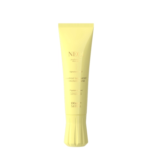 NEQI - Treatment Treasure Peptide Power - Peptidinė Kuracija Dažytiems ir Pažeistiems Plaukams - 100ml