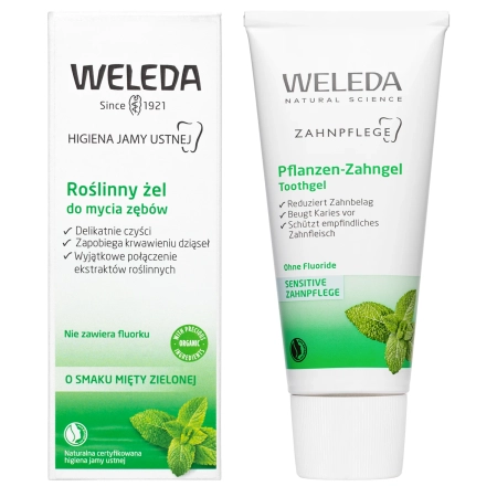 WELEDA - Augalinis Dantų Valymo Gelis - 75ml