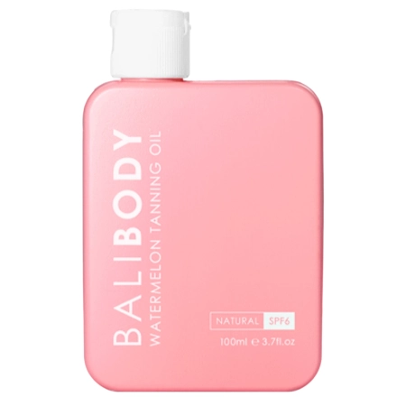 Bali Body - Watermelon Tanning Oil SPF6 - Aliejus Įdegiui su Arbūzų Sėklų Aliejumi - 100ml