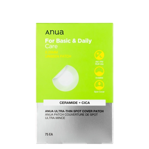 Anua - Ultra Thin Spot Cover Patch - Ultra Ploni Pleistrai nuo Spuogų - 75vnt.