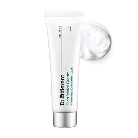 Dr.Different - CICA Metal Cream - Raminamasis Veido Kremas - 50g