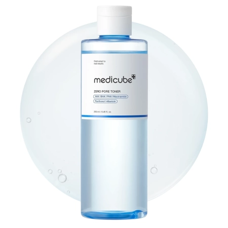 Medicube - Zero Pore Toner - Šveičiamasis Veido Tonikas su Rūgštimis - 250ml