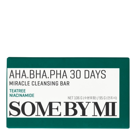 Some By Mi - AHA BHA PHA 30 dienų stebuklingas valomasis muilas su AHA/BHA/PHA rūgštimis - 95g