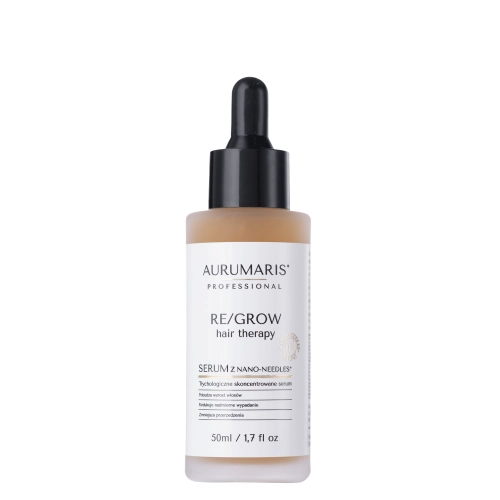 Aurumaris - Re/Grow Serum - Trichologinis Serumas nuo Plaukų Slinkimo su Mikro-Adatomis - 50ml