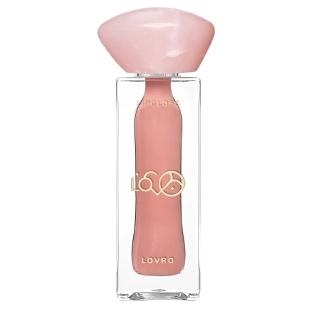 LOVRO - Bloomlight Lipgloss - Lūpų Blizgis Optiškai Didinantis Lūpas su Vėsinančiu Efektu - 04 Nude Muse - 5,5g