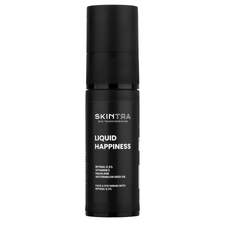 SkinTra - Liquid Happiness - Serumas su Retinaliu 0,3% Veidui ir Paakiams - 30ml