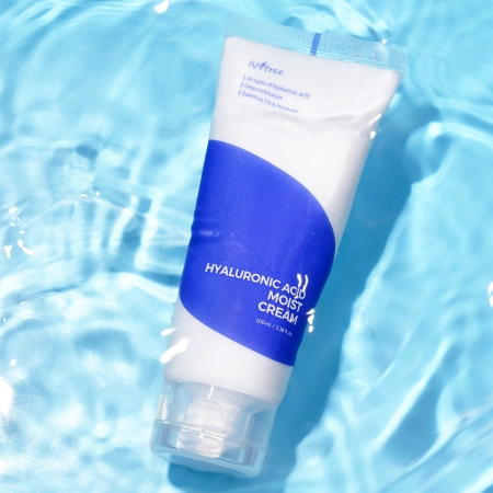 Isntree - Hyaluronic Acid Moist Cream – Drėkinamasis Kremas su Hialurono Rūgštimi – 100 ml