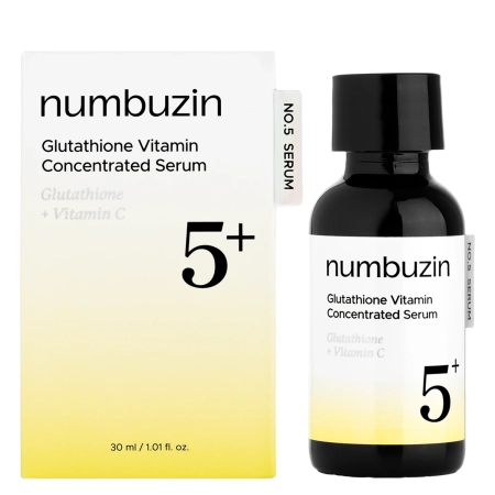 Numbuzin - No.5 Vitamin Concentrated Serum - Šviesinantis Vitaminų Serumas - 30ml