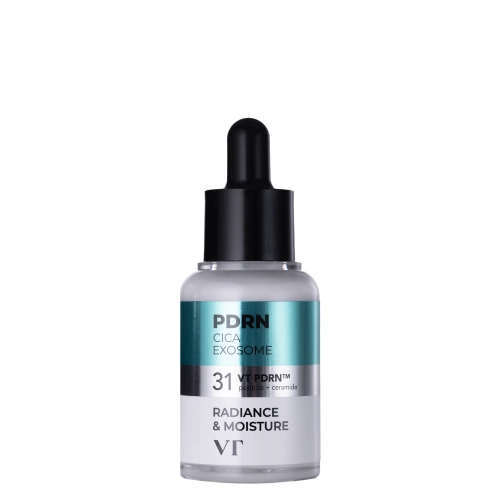 VT Cosmetics - PDRN Cica Exosome R5 Firming Ampoule - Stangrinamoji ir Raminamoji Veido Ampulė - 30ml