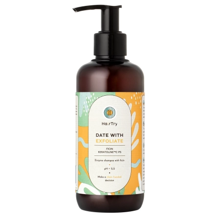 HairTry - Date With Exfoliate - Enziminis Šampūnas - 250ml