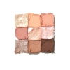 Unleashia - Glitterpedia Eye Palette - Veganiška Akių Šešėlių Paletė - 3 Coralpink spalvos - 6.6g