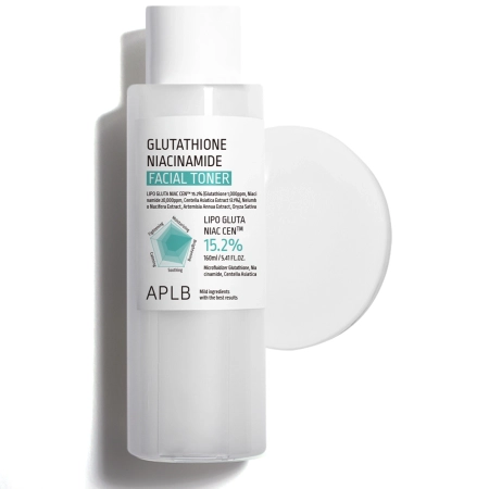 APLB - Glutathione Niacinamide Facial Toner - Šviesinantis Veido Tonikas - 160ml