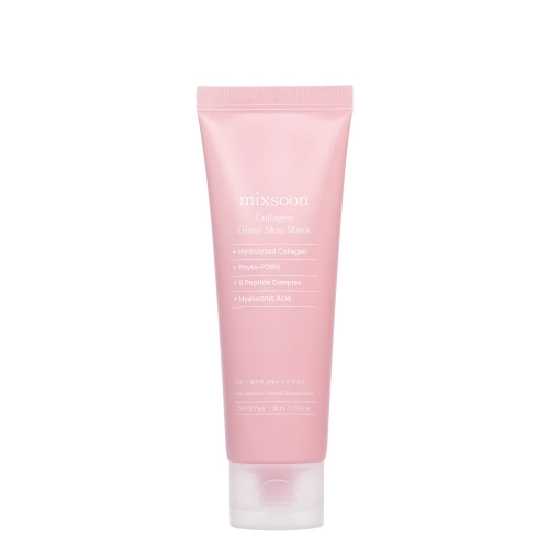 Mixsoon - Collagen Glass Skin Mask - Veido Kaukė su Kolagenu Suteikianti Glass Skin Efektą - 80ml