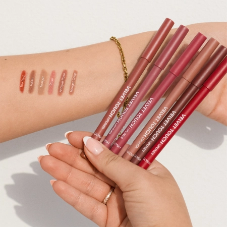 GOSH - Velvet Touch Lip Liner - Vandeniui Atsparus Lūpų Apvadas - 010 Summer Tan - 1,2g