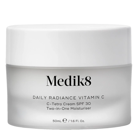 Medik8 - Daily Radiance Vitamin C - C-Tetra Cream SPF30 - Drėkinamasis Kremas su Vitaminu C ir Apsauga nuo Saulės - 50ml