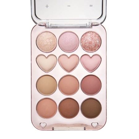 Colorgram - Pin Point Eyeshadow Palette - Akių šešėlių paletė - 02 Pink + Mauve - 9,9g