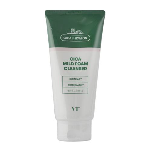 VT Cosmetics - Cica Mild Foam Cleanser - valomosios veido putos su azijietiškomis centelomis - 300ml