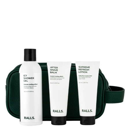 Ralls - TRAVEL SET - Rinkinys su Kosmetine - 70ml+70ml+200ml