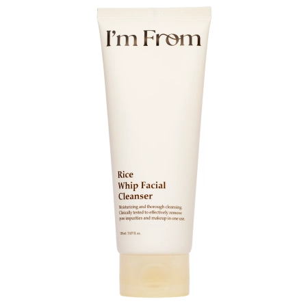 I'm From – Rice Whip Facial Cleanser – Valomosios Ryžių Putos Veidui – 150ml