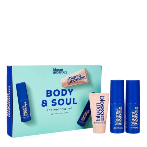 Bloom & Blossom - Body & Soul - The Wellness Set - Miniproduktų Rinkinys Kūno Priežiūrai - 50ml+40ml+25ml