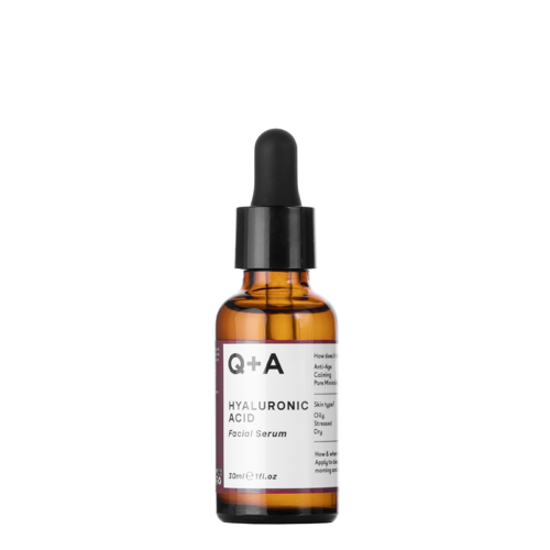 Q+A - Hyaluronic Acid - Facial Serum - Drėkinamasis veido serumas su hialurono rūgštimi - 30ml