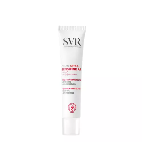 SVR - Sensifine AR Creme SPF50+ - Raminantis Kremas su Labai Aukšta Apsauga nuo Saulės Kraujagyslinei Odai - 40ml