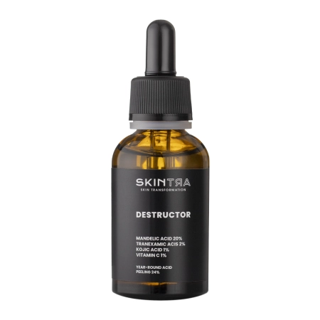 SkinTra - Destructor - Ištisus metus veikiantis 24% rūgštinis pilingas - 30ml