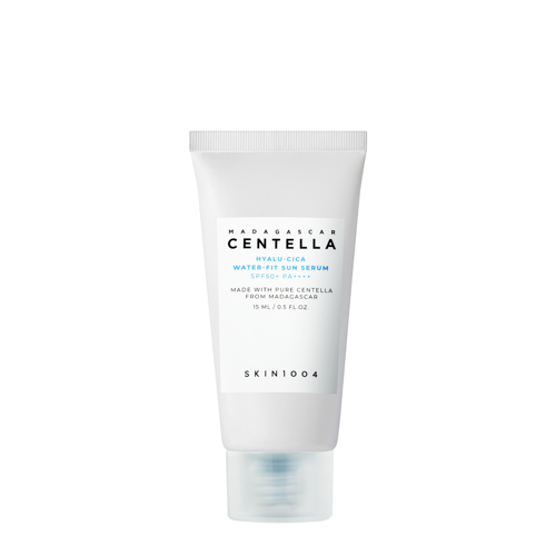 SKIN1004 - Madagascar Centella Hyalu-Cica Water-Fit Sun Serum SPF50+ PA++++ - Drėkinamasis Apsauginis Kremas Nuo Saulės - 15ml