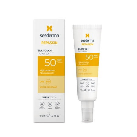 Sesderma - Repaskin Silk Touch Color SPF50 - Tonuojantis Kremas su Apsauginiu Filtru - 50ml