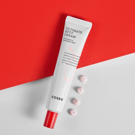 COSRX - AC Collection Ultimate Spot Cream - Taškinis Kremas Uždegiminiams Odos Pokyčiams - 30g